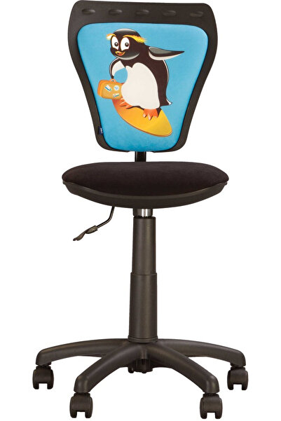 Concept Mobili Παιδική καρέκλα KIDS PENGUIN, ύφασμα φαντασίας με Με σχέδιο