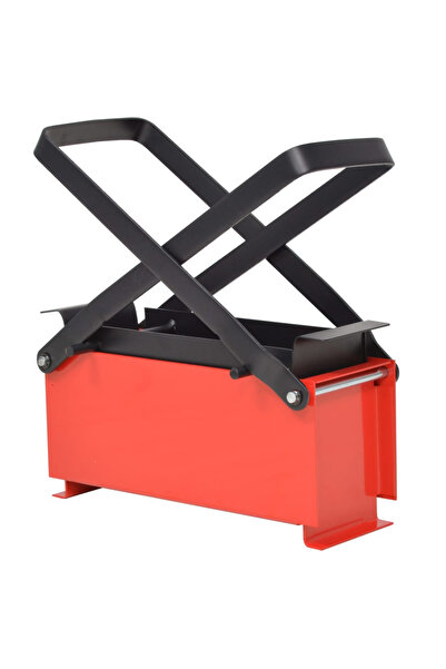 Concept Πρέσα αναπτήρα χαρτιού, ατσάλινη, 34x14x14 εκ., μαύρη και κόκκινη