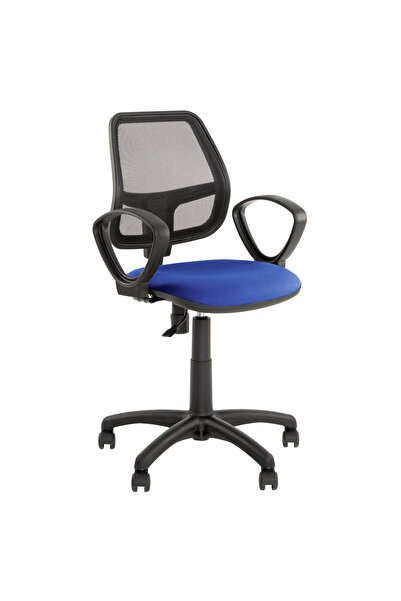 Concept Mobili Scaun de birou MEGA, Albastru stofa cagliari