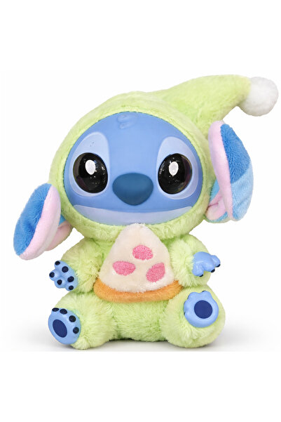 REZZOSS Stitch Keychain Plush Doll 18cm Cute Vinyl Face Stuffed Green Hoodie ...