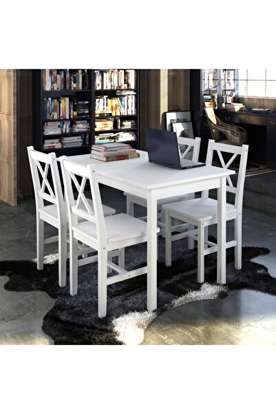 Concept Σετ επίπλων κουζίνας, 5 τεμάχια, λευκό