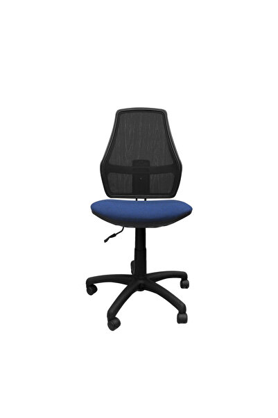 Concept Mobili Παιδική καρέκλα HOMEWORK GTS, μπλε-μαύρο ύφασμα Cagliari