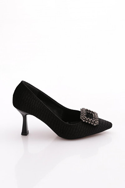 DGN K818 Women's Square Buckle Heeled Shoes