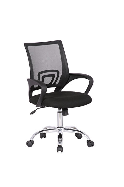 Concept Mobili Scaun de birou ergonomic TEXO, Negru, Mesh/Textil