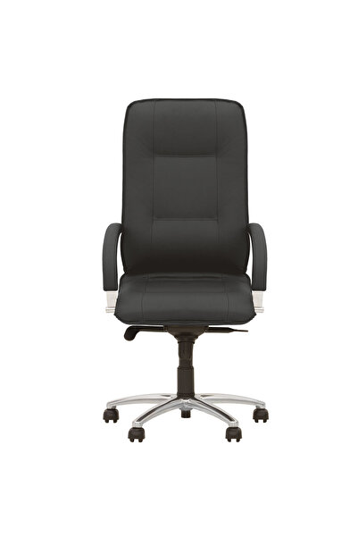 Concept Mobili Διευθύνουσα καρέκλα STAR, μαύρο φυσικό Δερμάτινο