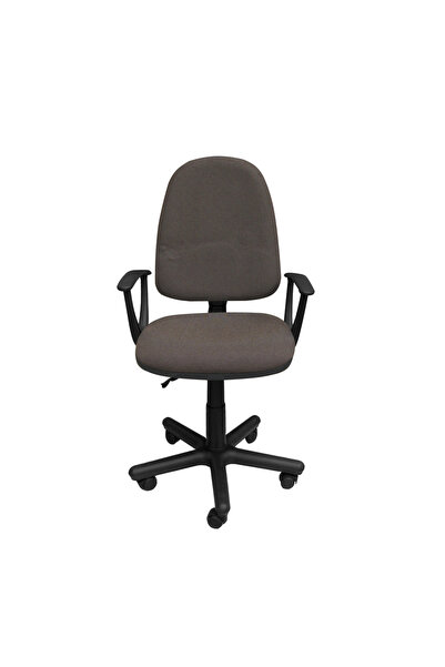 Concept Mobili Καρέκλα γραφείου PRIVILEGE II GTP, καφέ ύφασμα Cagliari