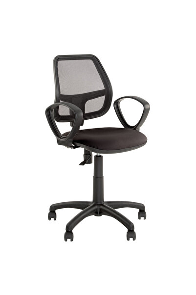 Concept Mobili Scaun de birou MEGA, Negru stofa cagliari