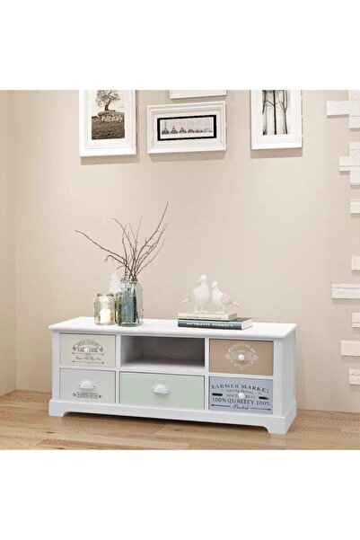 Concept Comodă TV în stil franțuzesc, lemn