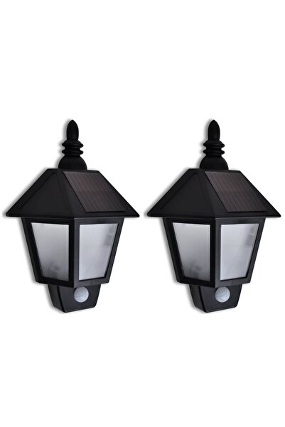Concept Lampă solară de perete cu senzori de mișcare, 2 buc