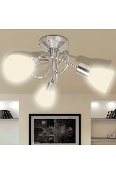 Concept Chandelier with crystals, chrome design