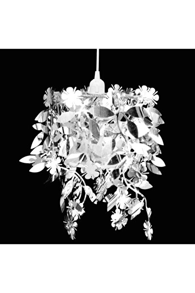 Concept Φωτιστικό οροφής με πούλιες 21,5 x 30 εκ., Ασημί