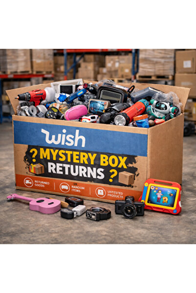 Premium Surprise Box Returns on Wish 1-5 Products