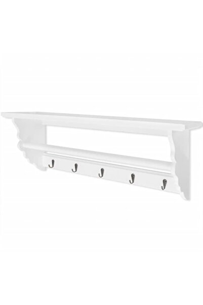 Concept Cuier din MDF în stil baroc, Alb