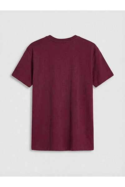 LC Waikiki Γυναικείο μπλουζάκι XSIDE με στάμπα Hello Kitty σε μπορντό χρώμα