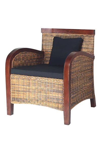 Concept Χειροποίητη πολυθρόνα από ρατάν