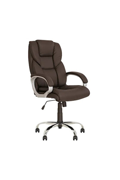 Concept Mobili Scaun directorial DIVINO, piele ecologica, mocca