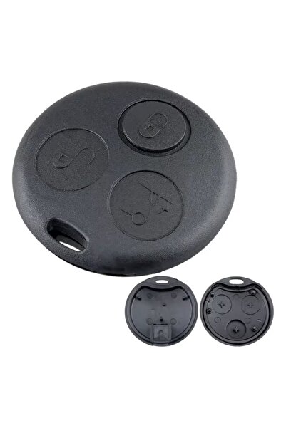 TECHSTAR Carcasa cheie telecomanda compatibila Smart Fortwo 450/City-Coupe/Ca...