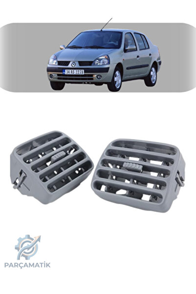 PARÇAMATİK Renault Clio 2 Orta Havalandırma Difüzörü Kalorifer Izgarası Takım...