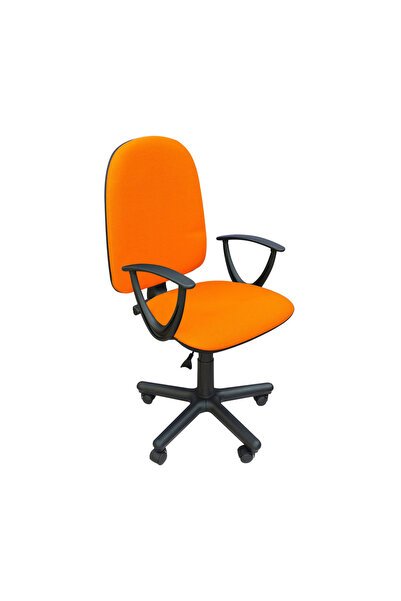 Concept Mobili Καρέκλα γραφείου PRIVILEGE II GTP, πορτοκαλί ύφασμα zesta