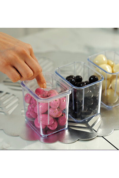 FERHOME King Mini Organizer 6’lı–Çok Amaçlı Şeffaf Düzenleyici|Buzdolabı&Mutf...