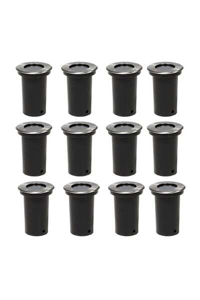 Concept Φωτιστικά δαπέδου εξωτερικού χώρου, 12 τεμ., στρογγυλά (4x40393)