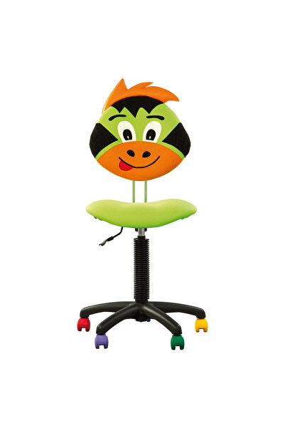 Concept Mobili Παιδική καρέκλα FLAMES, πράσινο ύφασμα microsolco