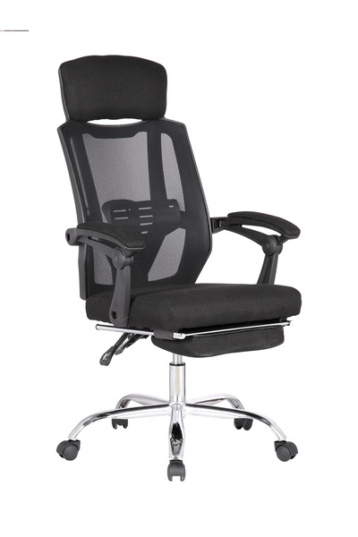 Concept Mobili Ανατομικό διευθυντική καρέκλα ZEN, μαύρη, πλέγμα/ύφασμα με επέ...