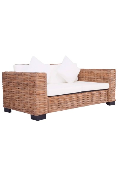 Concept Canapea de grădină cu 2 locuri, ratan