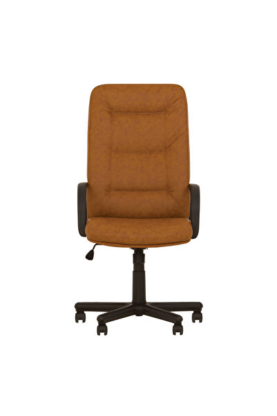 Concept Mobili Διευθύνουσα καρέκλα BUSINESS, καφέ οικολογικό Δερμάτινο