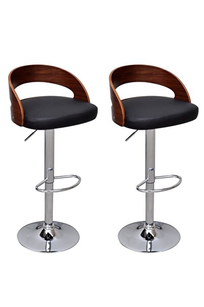 Concept Scaune de bar, 2 buc., lemn curbat