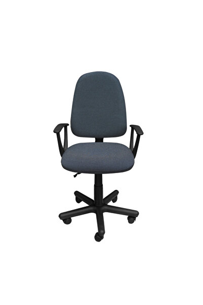 Concept Mobili Καρέκλα γραφείου PRIVILEGE II GTP, μαύρο-γκρι ύφασμα Cagliari