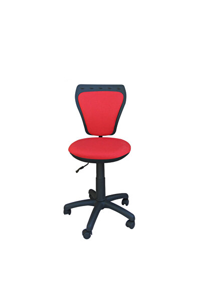 Concept Mobili Παιδική καρέκλα KIDS, κόκκινο-μαύρο ύφασμα Cagliari