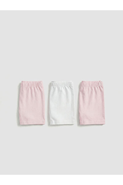 LC Waikiki Boxeri roz de bază pentru fete, pachet de 3