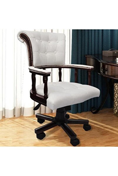 Concept Scaun de birou pivotant, alb