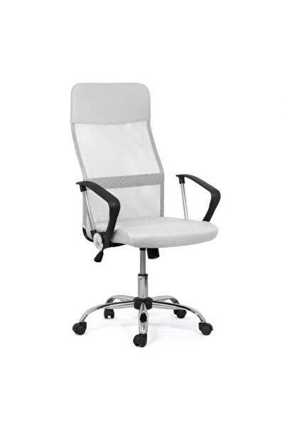 Concept Mobili Ανατομικό καρέκλα γραφείου TAZZ Mesh/eco- Δερμάτινο White