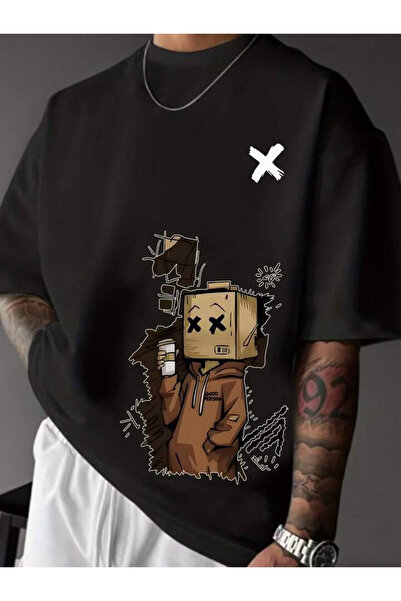 ZEMLİYA Υπερμεγέθες εμπριμέ λευκό μπλουζάκι, η καλοκαιρινή τάση της σεζόν