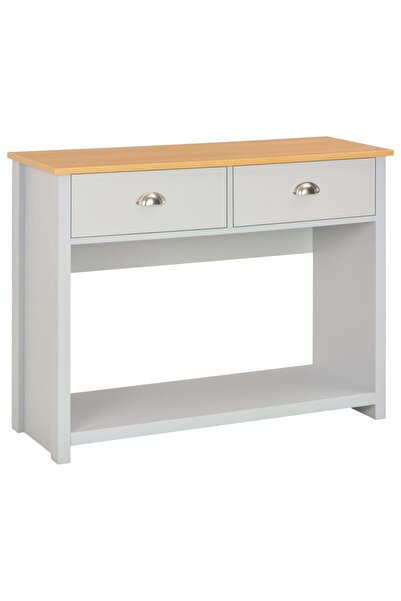 Concept Τραπέζι κονσόλας, γκρι, 97 x 35 x 76 εκ.