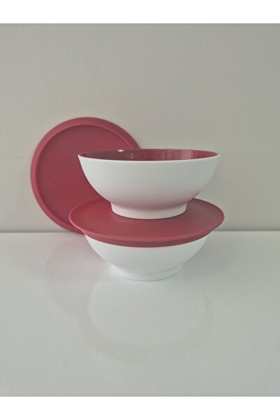 Tupperware Berrak 2-Pack Bowl 275 ml Storage Container Red