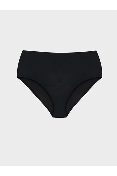 LC Waikiki Black High Waist Women's Bikini Bottom