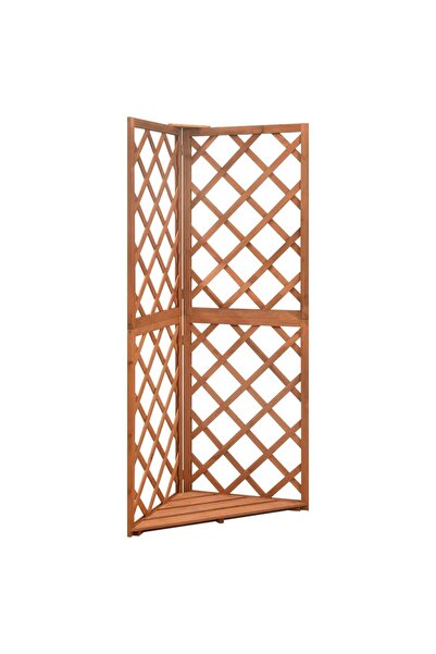 Concept Spalier de colț, 50x50x145 cm, lemn masiv brad