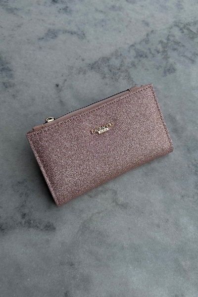 La La'Graccio Paris La'Graccio Paris Chıla Women's Glittery Wallet Powder Gli...