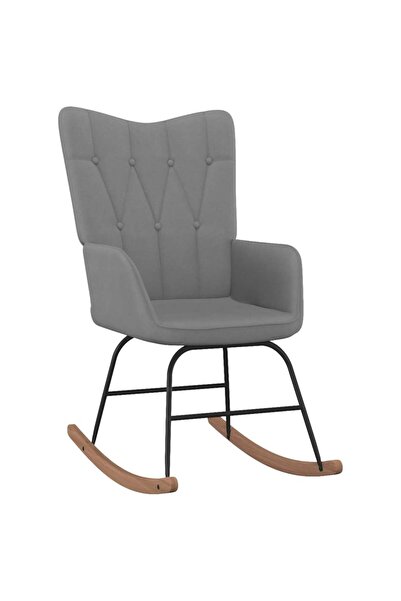 Concept Scaun balansoar, gri închis, material textil