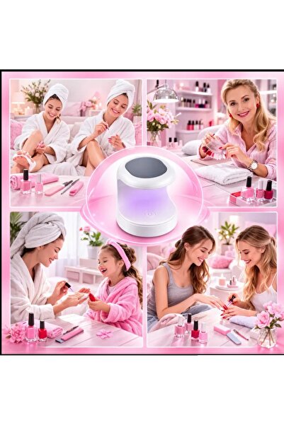 ORGANICYOU YIWU Mini UV Tırnak Kurutucu | LED Manikür Lambası | Taşınabilir K...