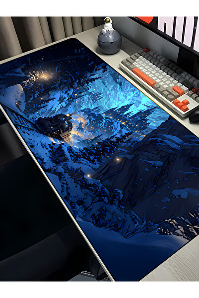 Charmbi Kutup Expresi 40X90 Procontrol Mouse Pad Gaming Mousepad Non-Slip Sol...