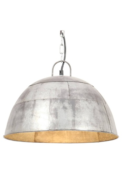 Concept Lustră industrială vintage, 25 W, argintiu, rotund, 41 cm, E27