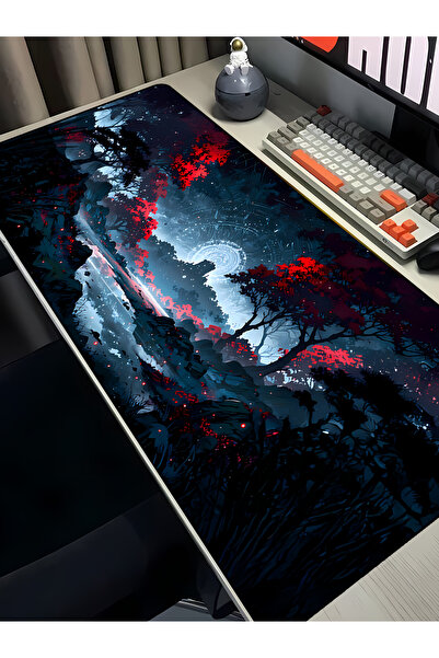 Charmbi Red Lake 40X90 Procontrol Mouse Pad Gaming Mousepad Non-Slip Sole Big...