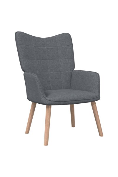 Concept Scaun de relaxare, gri închis, material textil