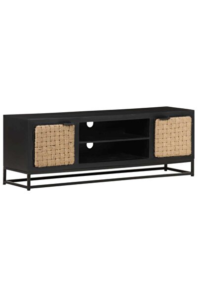 Concept Comodă TV, 120x30x40 cm, lemn masiv de mango