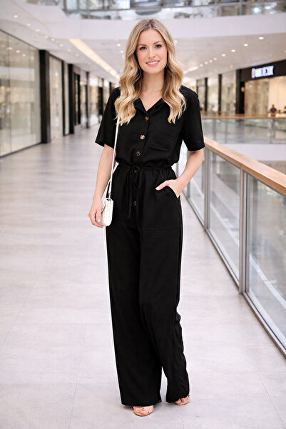 Sacrosa Keten Günlük Tulum