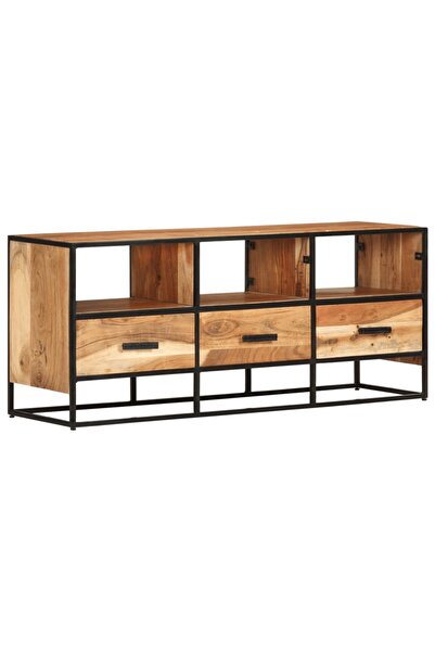 Concept Comodă TV, 110x30x45, lemn masiv de acacia